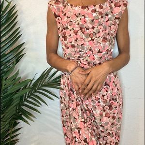 By Connected Apparel - Multi Colored Scrunch Dress